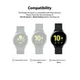thumbnail image 4 of Ringke Air Sports + Bezel Styling Combo for Galaxy Watch Active 2 Case, Galaxy Watch Active 2 44mm Cover - 31-Matte Clear, 4 of 9