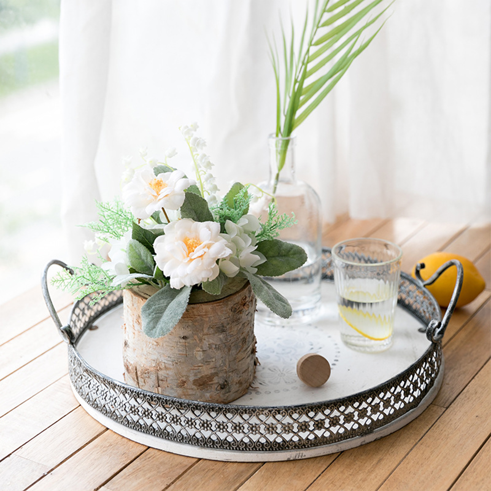 Floral Oval Tray The Decomposed Table - Bitossi Home