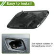 thumbnail image 7 of Unique Bargains Front Bumper Headlight Washer Nozzle Cover for Porsche Cayenne 2015-2017 Unpainted Front Right, 7 of 7