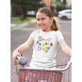 thumbnail image 2 of Happy Father's Day Text T-Shirt Juniors -Image by Shutterstock,  x-Large, 2 of 4