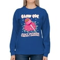 thumbnail image 2 of Officially Licensed Blow Pop Charms Blow Pop Design Women's Sweatshirt, 2 of 3
