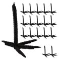 thumbnail image 1 of Black Plastic Crow Claws for DIY Crow Decoration Parts 50Pcs, 1 of 4
