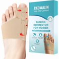 thumbnail image 1 of wonima44 4Pcs Bunion Corrector for Women Big Toe, Big Toe Separators Non-Slip & Washable, Toes Straightener, Hallux Valgus Pain Relief Bunions Correction with Splint & Pads, 1 of 1
