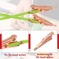thumbnail image 5 of 20 Pack Micro Toothless Alligator Test Clips Small Solid Copper Alligator Cli, 5 of 5