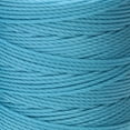 thumbnail image 4 of The Beadsmith S-Lon Bead Cord – .5 mm Twisted Nylon Cord, 4 Spools, Bermuda Blue Color, TEX210, 77 Yards, 4 of 6