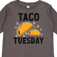 thumbnail image 4 of Inktastic Taco Tuesday Boys or Girls Long Sleeve Toddler T-Shirt, 4 of 5