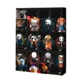 thumbnail image 1 of El calendario de llegada de muñecas de Halloween contiene 24 regalos, el calendario de llegada de personajes terroristas de halloween, el calendario de cuenta atrás de Halloween y los juguetes, 1 of 5