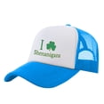 thumbnail image 2 of Helii Trucker Hat Funny Print Polyester Breathable Adjustable Unisex Baseball Cap, 2 of 7