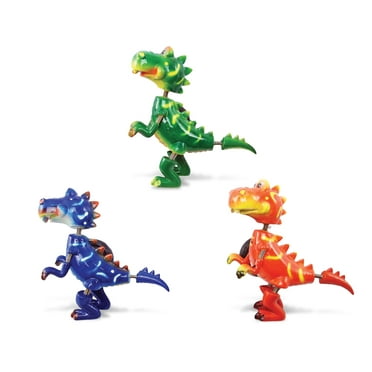 CoTa Global Tyrannosaurus Refrigerator Bobble Magnets Set of 3 - Assorted Color