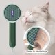 thumbnail image 4 of Cepillo para la muda de pelo de perros y gatos con protección ultravioleta. Cepillo para el cuidado de mascotas. Peine para conejos. Verde, 4 of 9