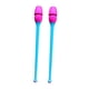 thumbnail image 1 of Accesorios de baile para gimnasia, mazas rítmicas conectables de 45,5 cm, agarre fácil para entrenamiento Cabeza rosada, 1 of 9