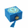 thumbnail image 4 of Mini Meditation Bowl Box 2 inches Throat Chakra DZI, 4 of 4