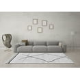 thumbnail image 3 of Ahgly Company Indoor Rectangle Solid Gray Modern Area Rugs, 2' x 5', 3 of 4