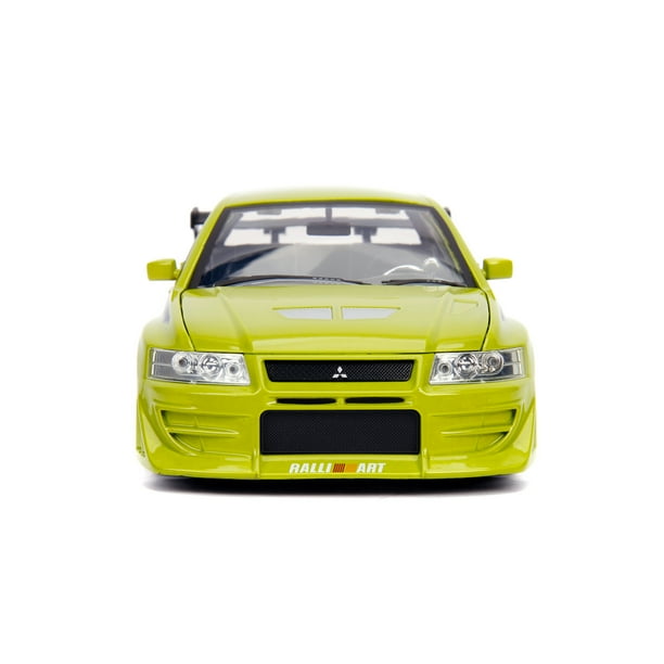 Jada Toys The Fast and the Furious Scale Brian's Mitsubishi Lancer Evolution VII Car Play Vehicle lancer evolution jada toys Jada Toys The Fast and the Furious Scale Brian's Mitsubishi Lancer Evolution VII Car Play Vehicle