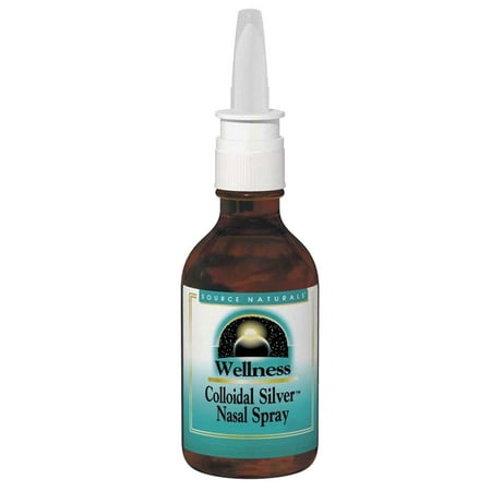 Source Naturals Source Naturals Wellness Colloidal Silver Nasal Spray, 2 oz