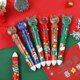 thumbnail image 3 of Ten Colors Ball-point Pen Cartoon Elk Pendants Noel Merry Decor Gifts For Kids Happy New Year 2024, 3 of 5