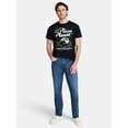 thumbnail image 2 of Toy Story Men's and Big Men's Pizza Planet Graphic Tee with Short Sleeves, Sizes S-3XL, 2 of 5