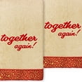 thumbnail image 2 of Linum Home Textiles Traditional Turkish Cotton Hand Towels, Sand Beige(2 Pieces), 2 of 2