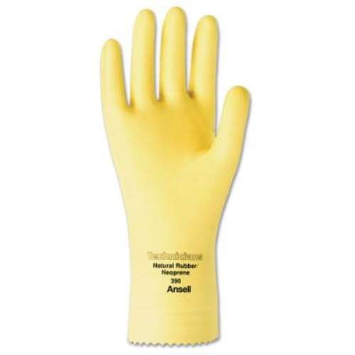 Pebble Latex Rubber Cuffed Cleaning Gloves 