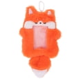 thumbnail image 1 of GOOHOCHY Portatarjetas de foto de Kpop de peluche peludo con llavero, funda para fotos de animales, tarjetero para identificación bancaria, tarjetero con forma de animal, 1 of 8