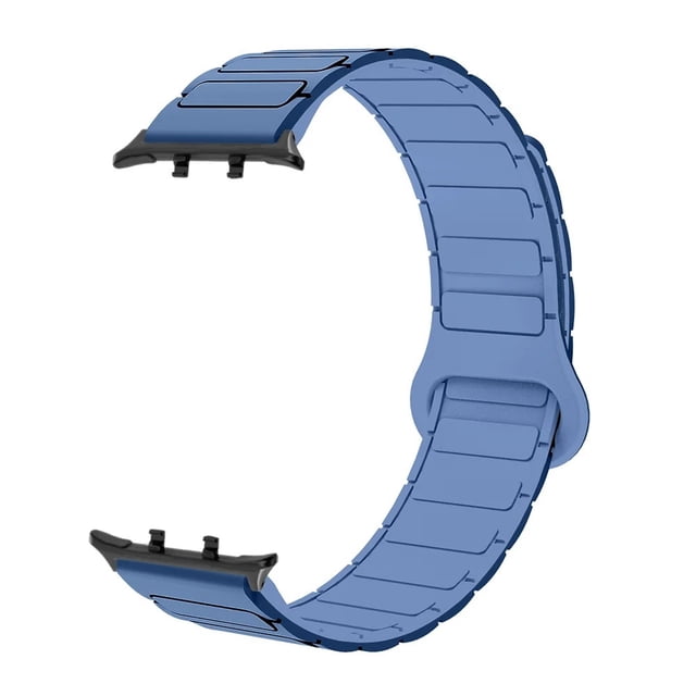 YJD 20mm Magnetic Watch Strap Fit For Honor Watch 5 Armor Style Lightweight Quick Release Silicone Smartwatch Band Unisex