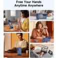 thumbnail image 5 of for Samsung Galaxy S26 Plus Case Magnetic, [Compatible with MagSafe][Built-in Invisible Stand ], Military Grade Drop Protection Translucent Slim Case for Galaxy S26 Plus , Blue, 5 of 8