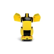 Transformers Bumblebee Converting RC by Jada Toys – Auto Transformation Robot with Electronic Sounds, 11, Radio Control Cars