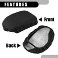 thumbnail image 6 of Center Console Seat Armrest Cover Car Inner for Ford Escape 2017-2019 Neoprene Fabric Black, 6 of 6