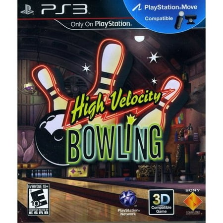 Sony Playstation 3 PS3 High Velocity Bowling Motion Control Video Game