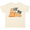 thumbnail image 3 of Inktastic Lil Sis with Construction Cones Girls Toddler T-Shirt, 3 of 5