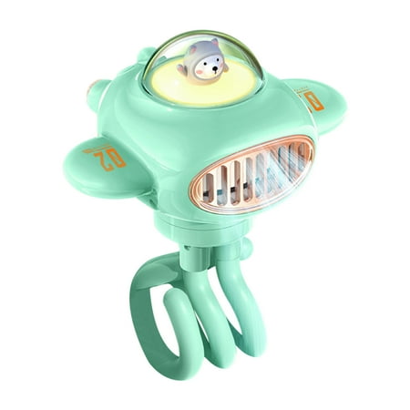 

LMEEOR Fans Cute Pet Fan Baby Stroller Mosquito Repellent Rotatable Silent Strong Wind USB Speaker Small Fan
