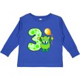 thumbnail image 3 of Inktastic 3rd Birthday Monster Boys or Girls Long Sleeve Toddler T-Shirt, 3 of 5