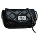 thumbnail image 1 of Bolso de hombro para mujer, bolso de mano de moda para mujer, bolsos cruzados acolchados con cadena, negro:;:;, 1 of 6