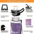 thumbnail image 4 of Cat Universe Astronaut Sports Water Bottle Portable Travel Mug 32oz BPA Free Leak Proof Straw Transparent Tritan for Gym Yoga Cycling Camping, 4 of 7