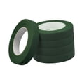 thumbnail image 2 of Cinta floral DIY, 5 rollos, tela premium para envolver flores, suministros para manualidades y arreglos florales. Verde oscuro, 2 of 9