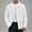 White, variant on Brondbend Jacket Mens Coat for Men Lapel Long Sleeved Pocket Outerwear Solid Color Comfy Stylish Jacket Loose Fit Holiday Tops White