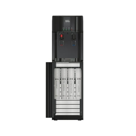 Brio Bottleless Water Dispenser 4-Stage Filtration, Self-Cleaning, Hot & Cold, Height 41"