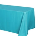 thumbnail image 4 of Efavormart 5PCS 90x132" TURQUOISE Wholesale Rectangle Polyester Tablecloth Linen Wedding Party Restaurant Tablecloth, 4 of 9