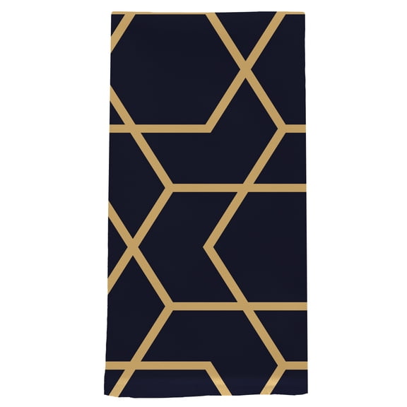 Briarwood Lane Everyday Hand Towel 26x18 Blue Geometric Hand Towel