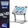 thumbnail image 3 of Freer Portable Laptop Stand with Cooling Fan for Dell for MacBook Home Office, 3 of 9