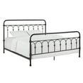 thumbnail image 2 of Chelsea Lane Abingdon Classic Metal King Bed, Dark Bronze, 2 of 7