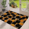 thumbnail image 1 of Tapis de Bienvenue Antidérapant Citrouille 1 Pce - Résistant à la Saleté, Absorbant et Parfait pour une Utilisation Intérieure et Extérieure, 1 of 5