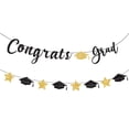 thumbnail image 3 of Hilingoto 2026 Graduation Glitter Hanging Banners,Congrats Grad Party Garlands Graduation Banner Decorations,Sparkling Banners for 2026 School College Graduation Party Home Car indoor Outdoor Decor, 3 of 10