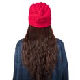 thumbnail image 2 of FANNYC Men's And Women's Woollen Casual Warm Decoration Winter Caps Beanies Outdoor Elastic Winter Hats Windproof And Warm Ears Caps, 2 of 7