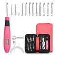 thumbnail image 1 of Counting Crochet Set Numbers, Crochet Needles Rechargeable Crochet Strap 2 Level Led Number Crochet Set For Knitting, 1 of 5