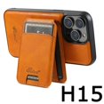 thumbnail image 3 of Leather Wallet Holder Phone Case For Iphone 13 14 15 12 Pro Max 14Plus Magnetic Stand Phone Cover For Samsung S22 S23 Ultra Plus, 3 of 5