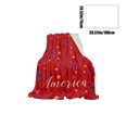 thumbnail image 2 of Anckoeil Independence Day Printed Flannel Blanket Conditioning Blanket Sofa Blanket Nap Conditioning Sheet Blanket Holiday Gift, 2 of 7