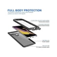 thumbnail image 4 of Waterproof Case for Samsung Galaxy Note 9 6.4 Inch, Dustproof Shockproof Case with Built-in Screen Protector, Full Body Protective Cover, 4 of 7