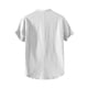 thumbnail image 4 of Camisetas de Manga Larga para Hombre Algodón Europa América Estilo Manga Corta Cuello Botón Blusa, Camisa de Poliéster Unisex, 4 of 6
