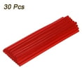 thumbnail image 3 of Uxcell Mini Bâtons de Colle Chaude pour Pistolet à Colle 8 Pouces x 0,28 Pouces de Haut Bâtons de Colle Chaude pour Pistolet à Colle, Rouge Clair 30 Pcs, 3 of 7